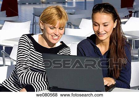 Cafe terrace, computer, contemporary View Large Photo Image Stock Photo - Cafe terrace, computer, contemporary. Fotosearch
