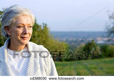Stock Image - calm, contemporary, absorbed. Fotosearch