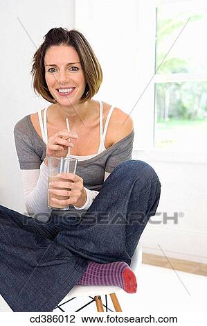 Stock Image - chair, contemporary, at-home. Fotosearch