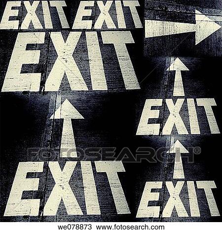 concept, information, exit, direction, arrow View Large Photo Image Stock Image - concept, information, exit, direction, arrow. Fotosearch