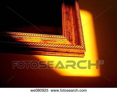 Stock Photography - dark, frame, light, picture, spot. Fotosearch