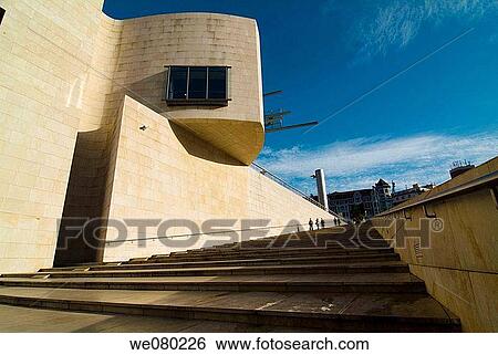 Guggenheim Museum, Bilbao. Biscay, Euskadi, Spain View Large Photo Image Stock Photograph - Guggenheim Museum, Bilbao. Biscay, Euskadi, Spain. Fotosearch