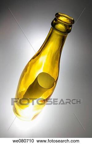 Stock Image - Message in Bottle. Fotosearch