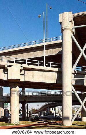 Modern Bridge, Zaragoza, Mexico City, Mexico View Large Photo Image Picture - Modern Bridge, Zaragoza, Mexico City, Mexico. Fotosearch