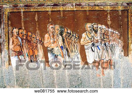 Murals on the ceiling of Konerirajapuram temple near Kumbakonam, Tamil Nadu, India View Large Photo Image Stock Photography - Murals on the ceiling of Konerirajapuram temple near Kumbakonam, Tamil Nadu, India. Fotosearch