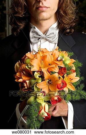 Newlywed holding bouquet View Large Photo Image Stock Image - Newlywed holding bouquet. Fotosearch