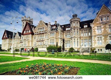 Palacio de la Magdalena, Santander, Cantabria, Spain View Large Photo Image Picture - Palacio de la Magdalena, Santander, Cantabria, Spain. Fotosearch