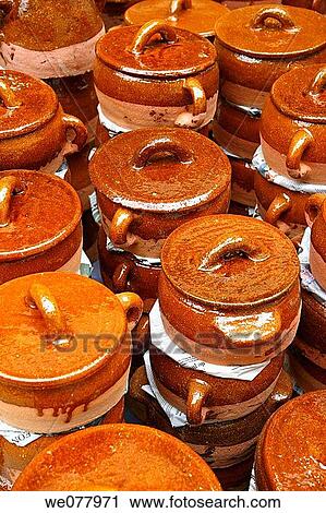 Pottery at Lleida fair View Large Photo Image Stock Image - Pottery at Lleida fair. Fotosearch