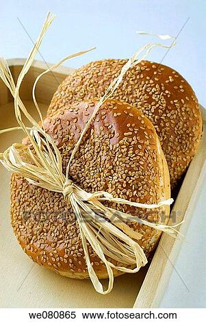 Sesame bread View Large Photo Image Stock Photography - Sesame bread. Fotosearch
