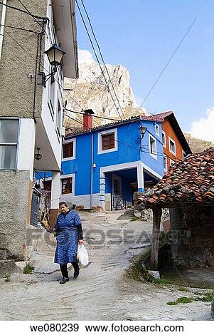 Tielve, Picos de Europa National Park. Asturias, Spain View Large Photo Image Stock Photo - Tielve, Picos de Europa National Park. Asturias, Spain. Fotosearch