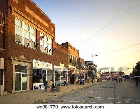 USA Illinois Dwight near old Route 66 View Large Photo Image Stock Image - USA Illinois Dwight near old Route 66. Fotosearch
