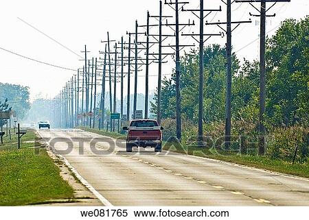 Stock Photography - USA Illinois Route 66 Braceville. Fotosearch