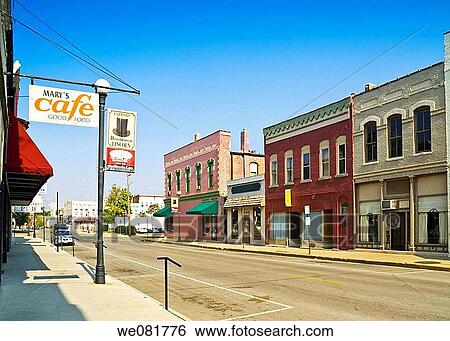 USA Illinois Route 66 Lincoln View Large Photo Image Stock Photograph - USA Illinois Route 66 Lincoln. Fotosearch