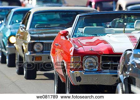 USA Illinois Springfield Route 66 Festival Classic Cars View Large Photo Image Stock Photo - USA Illinois Springfield Route 66 Festival Classic Cars. Fotosearch