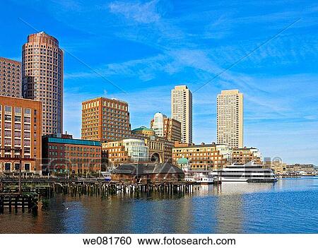 USA Massachusetts Boston Rowes Wharf View Large Photo Image Stock Image - USA Massachusetts Boston Rowes Wharf. Fotosearch