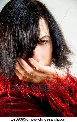 Woman posing. View Large Photo Image Stock Photograph - Woman posing.. Fotosearch