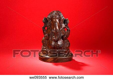 Stock Photography - a statuette of Ganesh. Fotosearch