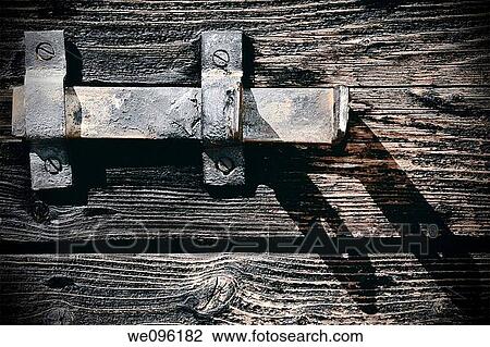 a timber door View Large Photo Image Stock Image - a timber door. Fotosearch