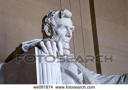 Abraham Lincoln Statue at the Lincoln Memorial in Washington DC View Large Photo Image Picture - Abraham Lincoln Statue at the Lincoln Memorial in Washington DC. Fotosearch