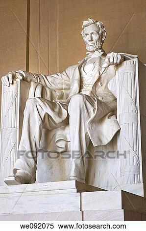 Abraham Lincoln Statue at the Lincoln Memorial in Washington DC View Large Photo Image Stock Photography - Abraham Lincoln Statue at the Lincoln Memorial in Washington DC. Fotosearch