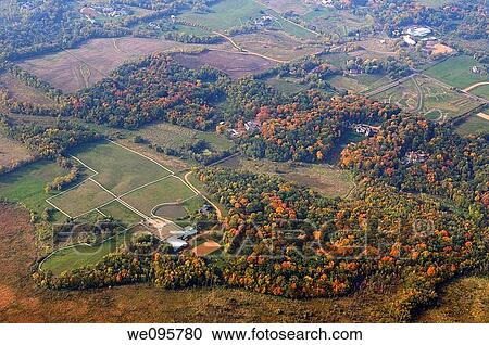 Aerial view of Minnesota horse farms and estates in Autumn View Large Photo Image Stock Image - Aerial view of Minnesota horse farms and estates in Autumn. Fotosearch