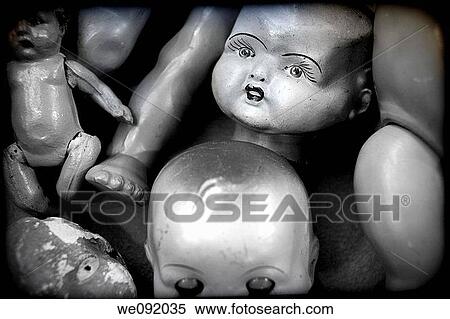 Aged, Broken, Close-up, Closeup, Concept, Concepts, Disturbing, black and white, Doll, Dolls, indoor, indoors, interior, Macabre, Old, Old fashioned, Old-fashioned, Sinister, pair, two, similar, vintage, antique, idea, viejo, roto, primer View Large Photo Image Stock Photography - Aged, Broken, Close-up, Closeup, Concept, Concepts, Disturbing, black and white, Doll, Dolls, indoor, indoors, interior, Macabre, Old, Old fashioned, Old-fashioned, Sinister, pair, two, similar, vintage, antique, idea, viejo, roto, primer. Fotosearch