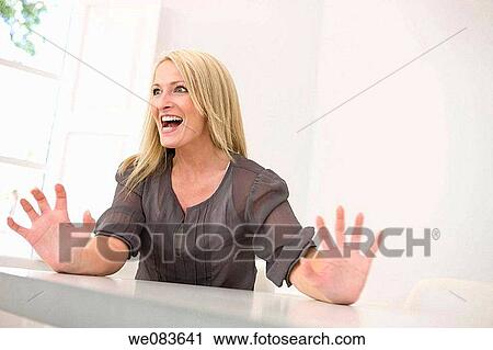 aggressiveness, blond, at-home, angry, aggressive View Large Photo Image Stock Image - aggressiveness, blond, at-home, angry, aggressive. Fotosearch