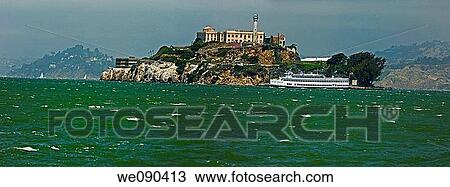 Alcatraz Island View Large Photo Image Stock Image - Alcatraz Island. Fotosearch