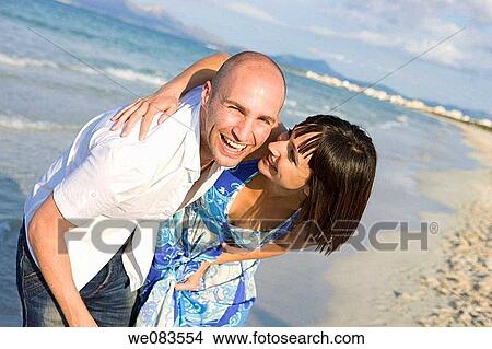 amusement, bonding, bond, beach, affection View Large Photo Image Picture - amusement, bonding, bond, beach, affection. Fotosearch