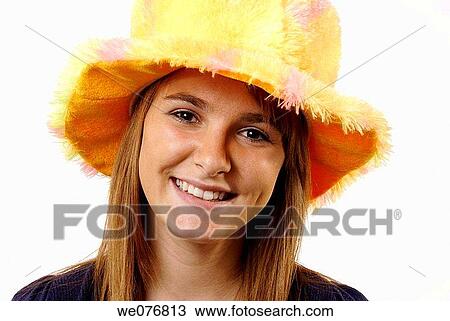 amusing, Close-up, chestnut hair, brown hair, adolescence View Large Photo Image Stock Image - amusing, Close-up, chestnut hair, brown hair, adolescence. Fotosearch