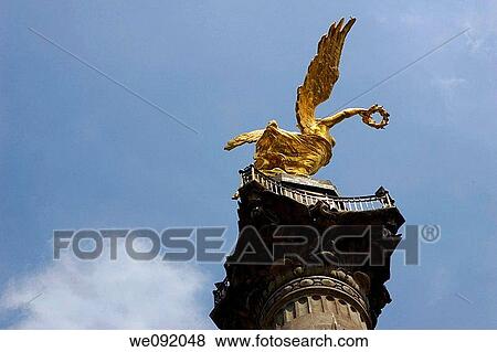 Angel de la Independencia Av Reforma Ciudad de Mexico View Large Photo Image Stock Photo - Angel de la Independencia Av Reforma Ciudad de Mexico. Fotosearch