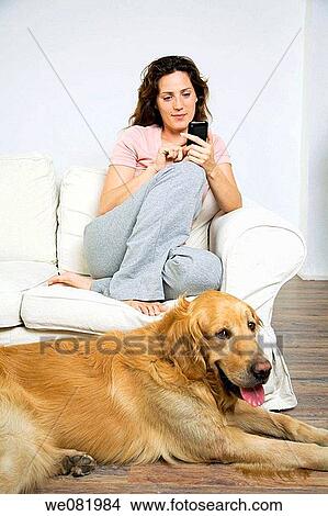 animal, brown hair, barefoot, at-home, addiction View Large Photo Image Picture - animal, brown hair, barefoot, at-home, addiction. Fotosearch
