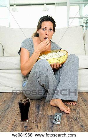 apartment, bowl, barefoot, at-home, addiction View Large Photo Image Stock Photo - apartment, bowl, barefoot, at-home, addiction. Fotosearch