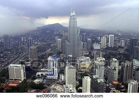 Approaching Storm, Kuala Lumpur Skyline, Malaysia View Large Photo Image Stock Photograph - Approaching Storm, Kuala Lumpur Skyline, Malaysia. Fotosearch