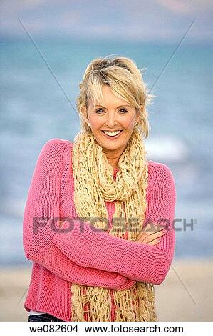 arms folded, blond, beach, Arms crossed View Large Photo Image Picture - arms folded, blond, beach, Arms crossed. Fotosearch
