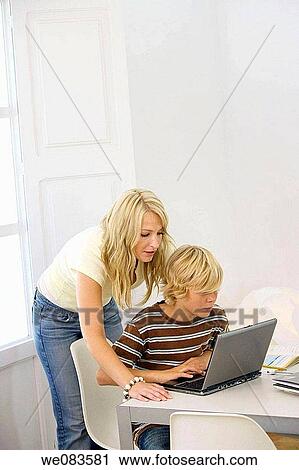 assistance, boy, at-home, aid View Large Photo Image Stock Image - assistance, boy, at-home, aid. Fotosearch