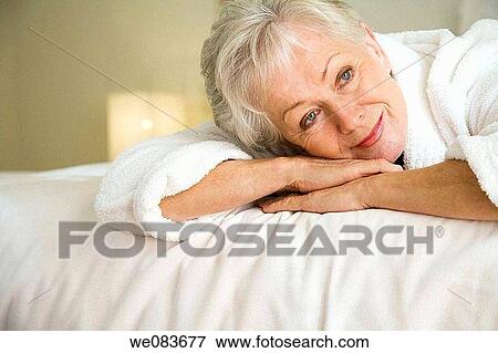 at-home, bedroom, bed, bathrobe, absorbed View Large Photo Image Stock Photo - at-home, bedroom, bed, bathrobe, absorbed. Fotosearch