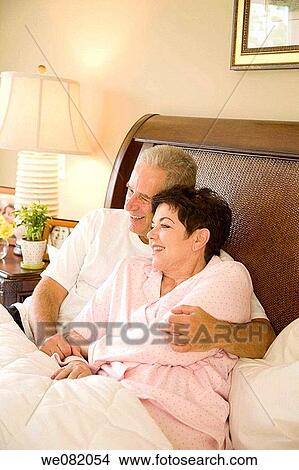 at-home, bond, bedroom, bed, affection View Large Photo Image Picture - at-home, bond, bedroom, bed, affection. Fotosearch