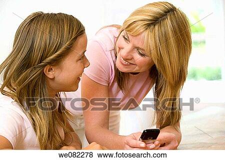 Stock Photo - at-home, bonding, bond, affection. Fotosearch