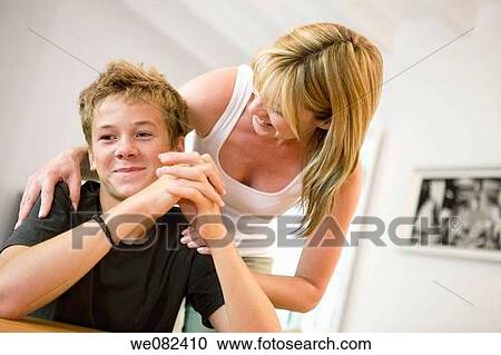 at-home, boy, bonding, bond, affection View Large Photo Image Stock Image - at-home, boy, bonding, bond, affection. Fotosearch