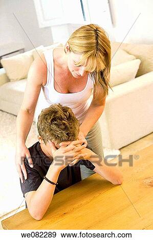 at-home, boy, bonding, bond, affection View Large Photo Image Stock Photo - at-home, boy, bonding, bond, affection. Fotosearch