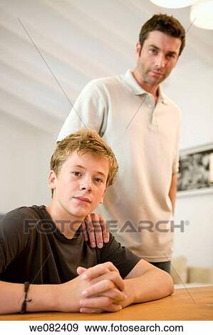 at-home, boy, bonding, bond, affection View Large Photo Image Stock Photo - at-home, boy, bonding, bond, affection. Fotosearch