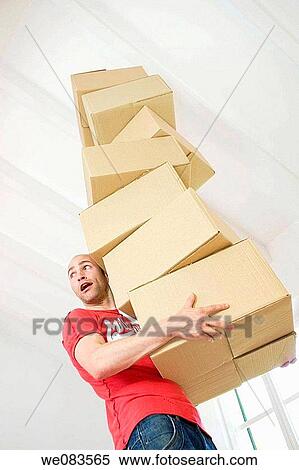 at-home, cardboard, balance, ability View Large Photo Image Stock Photography - at-home, cardboard, balance, ability. Fotosearch