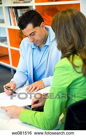 attentive, colleague, business, attention View Large Photo Image Stock Photograph - attentive, colleague, business, attention. Fotosearch