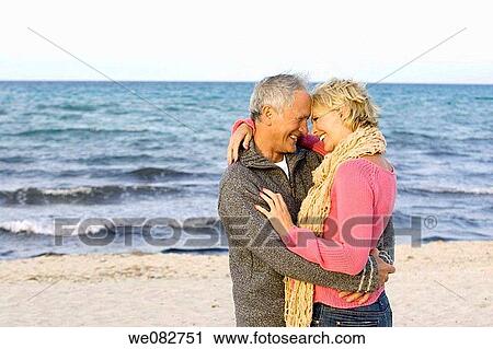 Stock Image - attraction, bonding, bond, beach, affection. Fotosearch