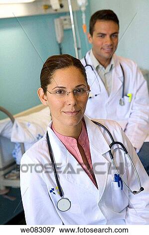auscultation, colleague, brunette, auscultate View Large Photo Image Stock Photo - auscultation, colleague, brunette, auscultate. Fotosearch