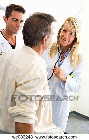 auscultation, diagnosis, auscultate View Large Photo Image Stock Image - auscultation, diagnosis, auscultate. Fotosearch