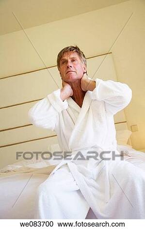 baby boomer, bedroom, bed, bathrobe, absorbed View Large Photo Image Stock Image - baby boomer, bedroom, bed, bathrobe, absorbed. Fotosearch