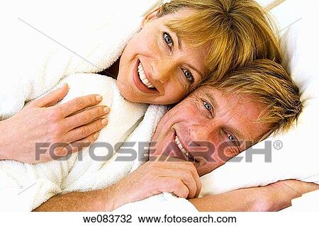 baby boomer, bond, bedroom, bathrobe, affection View Large Photo Image Stock Image - baby boomer, bond, bedroom, bathrobe, affection. Fotosearch