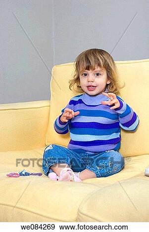 baby, child, blond, barefoot, at-home View Large Photo Image Stock Photo - baby, child, blond, barefoot, at-home. Fotosearch